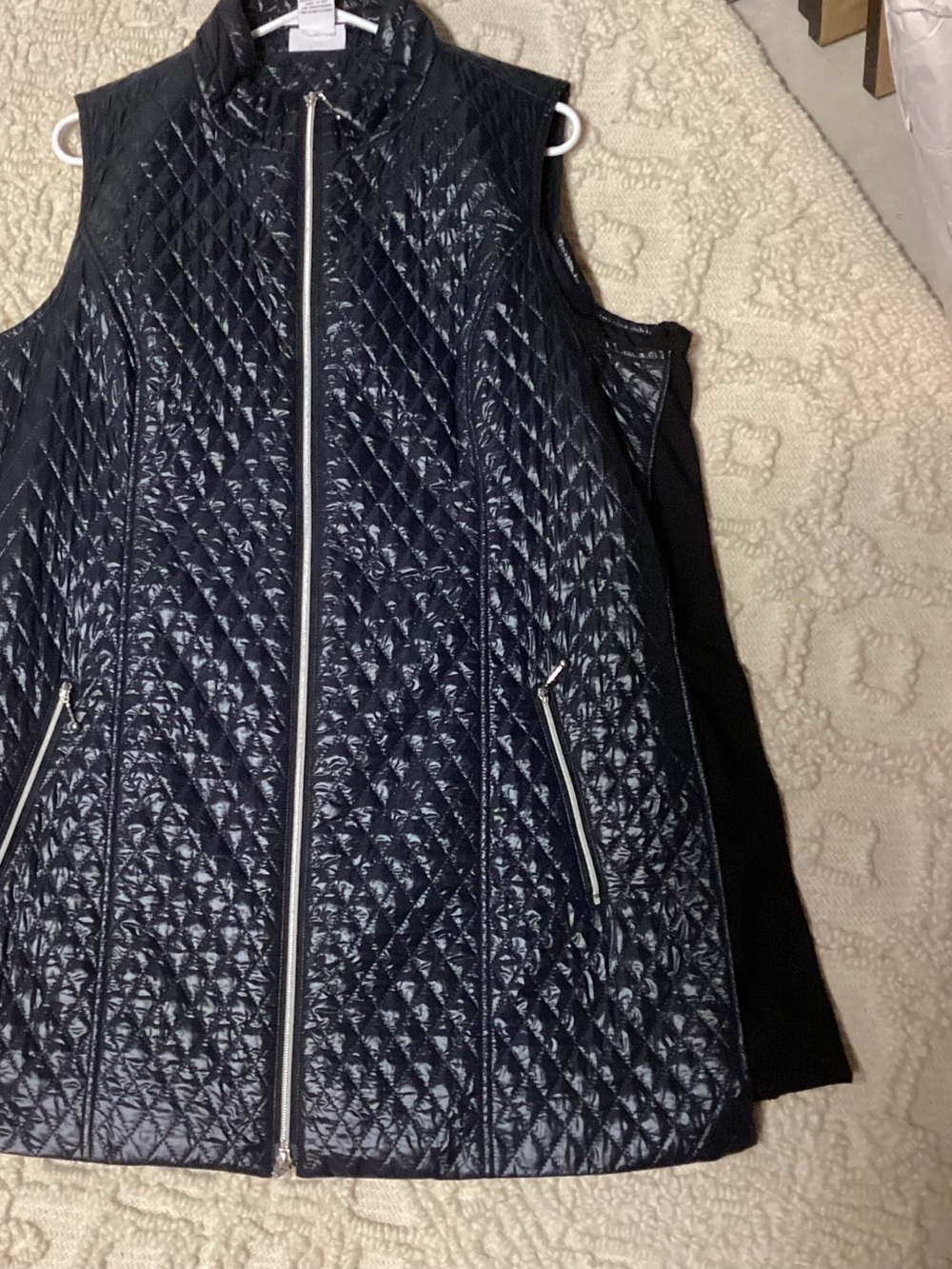 Soft Surroundings weatherproof vest.
